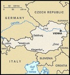 Map of Austria