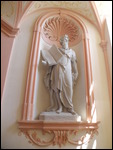 Closeup of Statue in Imperial Staircase