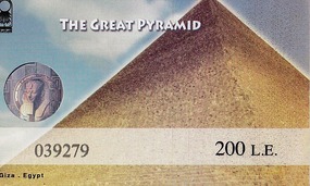 Ticket for Grand Pyramid Entrance for Jim