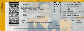 Ticket from Frankfurt to Chicago