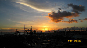 Cloud formations were gorge!