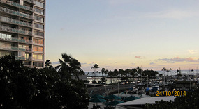 Overlooking the beach about 200 mts away