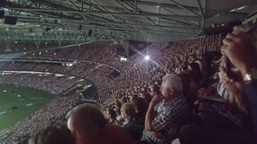 Some of the crowd