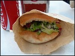 Gyro in the Old City