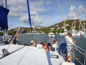Sailing out of the Port
