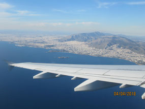 First glimpse of Athens