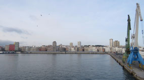 Port of La Coruna, Spain