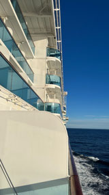 Open balcony