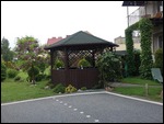 garden at Astra Apartments
