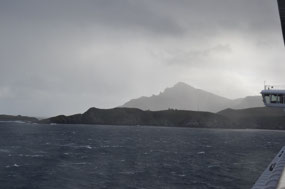 A forbidding landscape