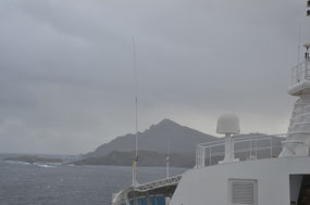 It was bleak and freezing