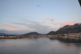 Sunrise on Ushuaia