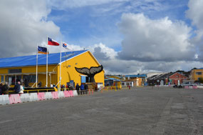 Cruise centre at Punta Arenas
