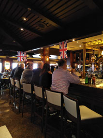 British pub lunch