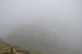Very misty