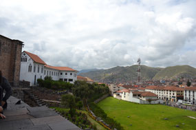 This is the garden where the gold statues were