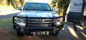 Shiny new bullbar