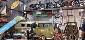Tim's junk shop at Daly waters