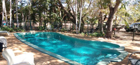 Pool at Crab Claw