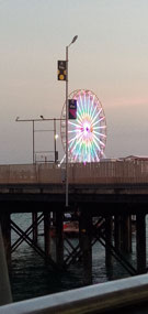 The ferris wheel at Stokes Wharf