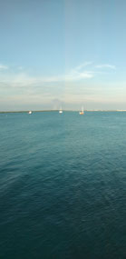 View from our dinner table