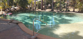 The pool at Douglas Daly