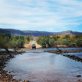 Pentecost River crossing