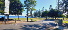 Out outlook for breakfast at Scarborough Beach