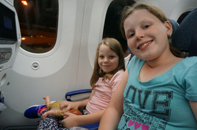 Waiting for take-off