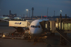 Made the connecting flight...just.