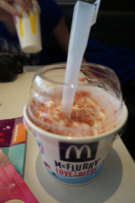 The McDonalds Sakura Mcflurry
