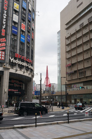 The HEP Five Ferris Wheel, and Yodobashi Camera