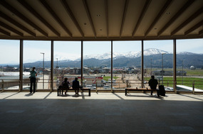 Joetsu, and just your average train station view