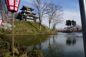 Takada Castle during daylight hours