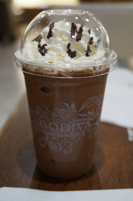 Godiva iced milk chocolate