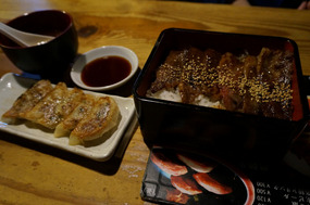 Amazing Hida beef and gyoza.