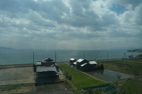 Lake Biwa, the largest freshwater lake in Japan