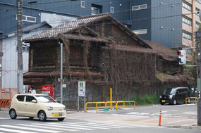 In downtown Kyoto. I'd love to know its story.