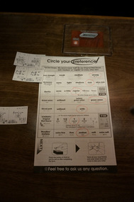 My Ichiran order