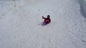 Isabelle, just before wipeout