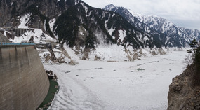 Kurobe dam was pretty stunning