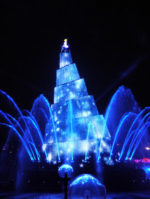 Cinderella appeared on the tower for some reason