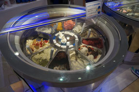 Much ice cream