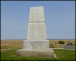 Memorial to Battle of Little Big Horn