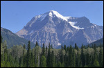 Mount Robson on a clear day 