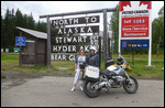 Start of the Cassiar