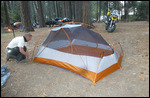 tents pitched!!!