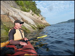 On the water
