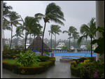 Storm comes in
