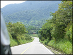 on the road